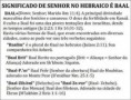Significado de Senhor